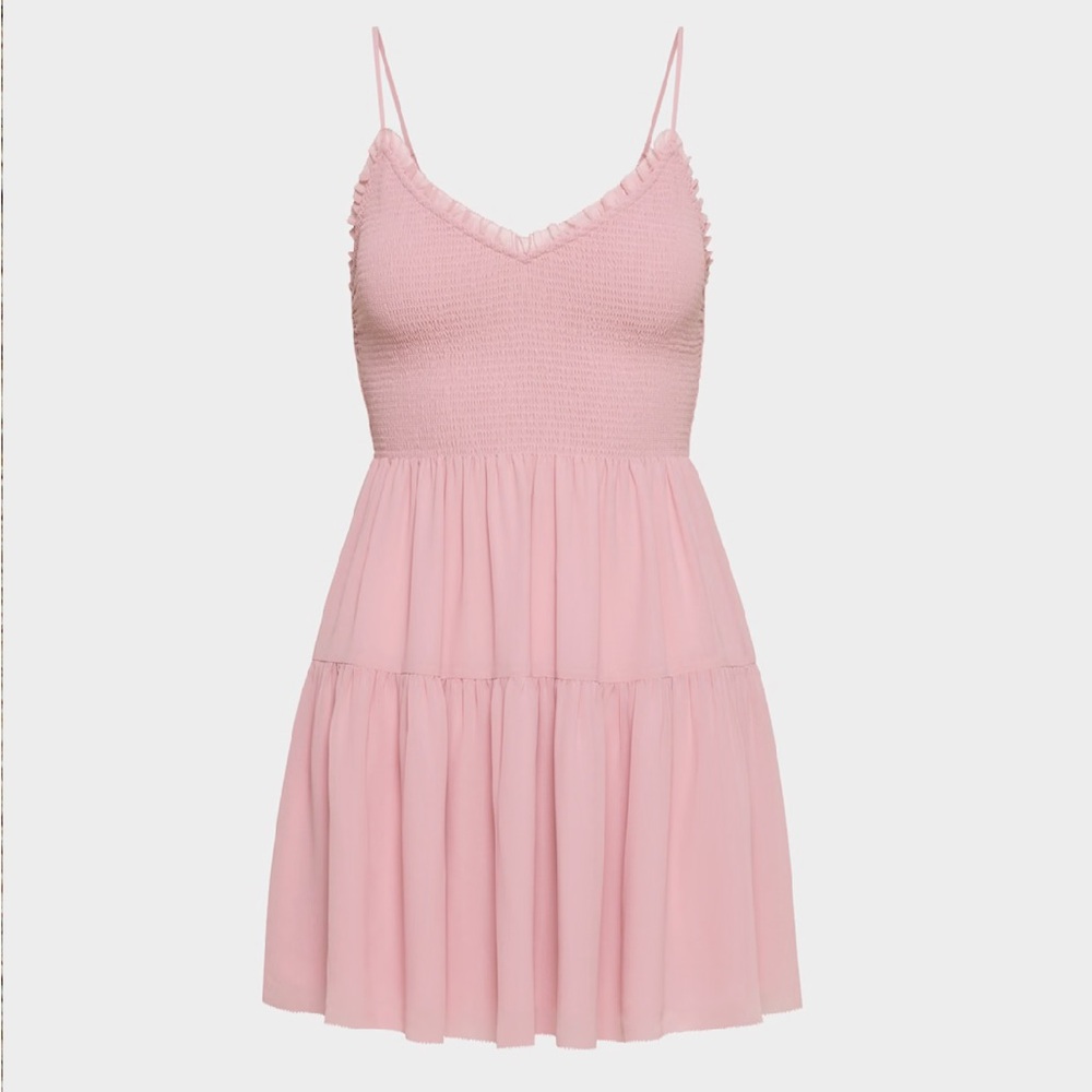 Aritzia Wilfred Tuberose Mini Dress Tart Pink NWOT